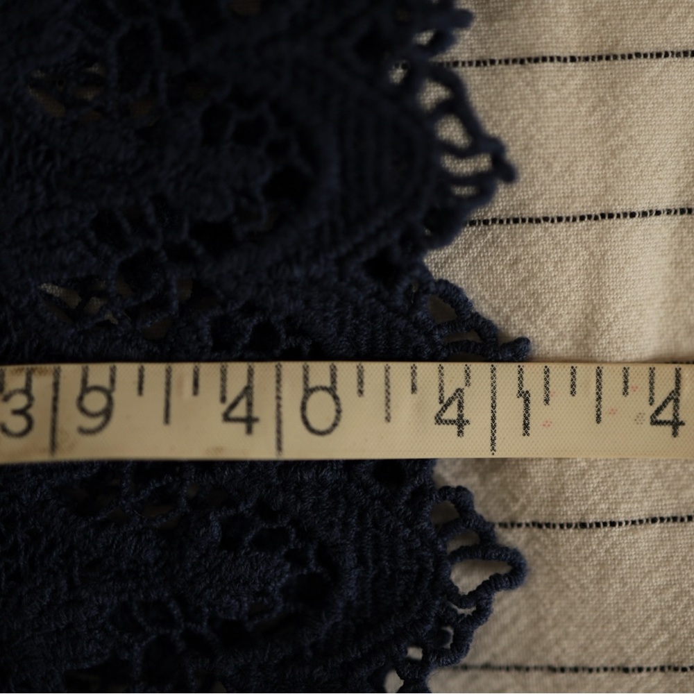 Navy 100% Linen Dress - Picture 8 of 8